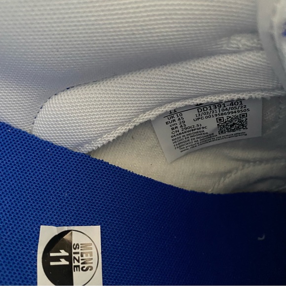 Nike Dunk Low Racer Blue - Picture 10 of 10